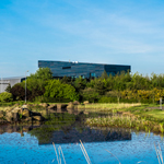 Exterior view of Dalton Cumbrian Facility on a sunny day